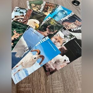 Collectable 13 Frontier Airlines Ticket Jacket Set